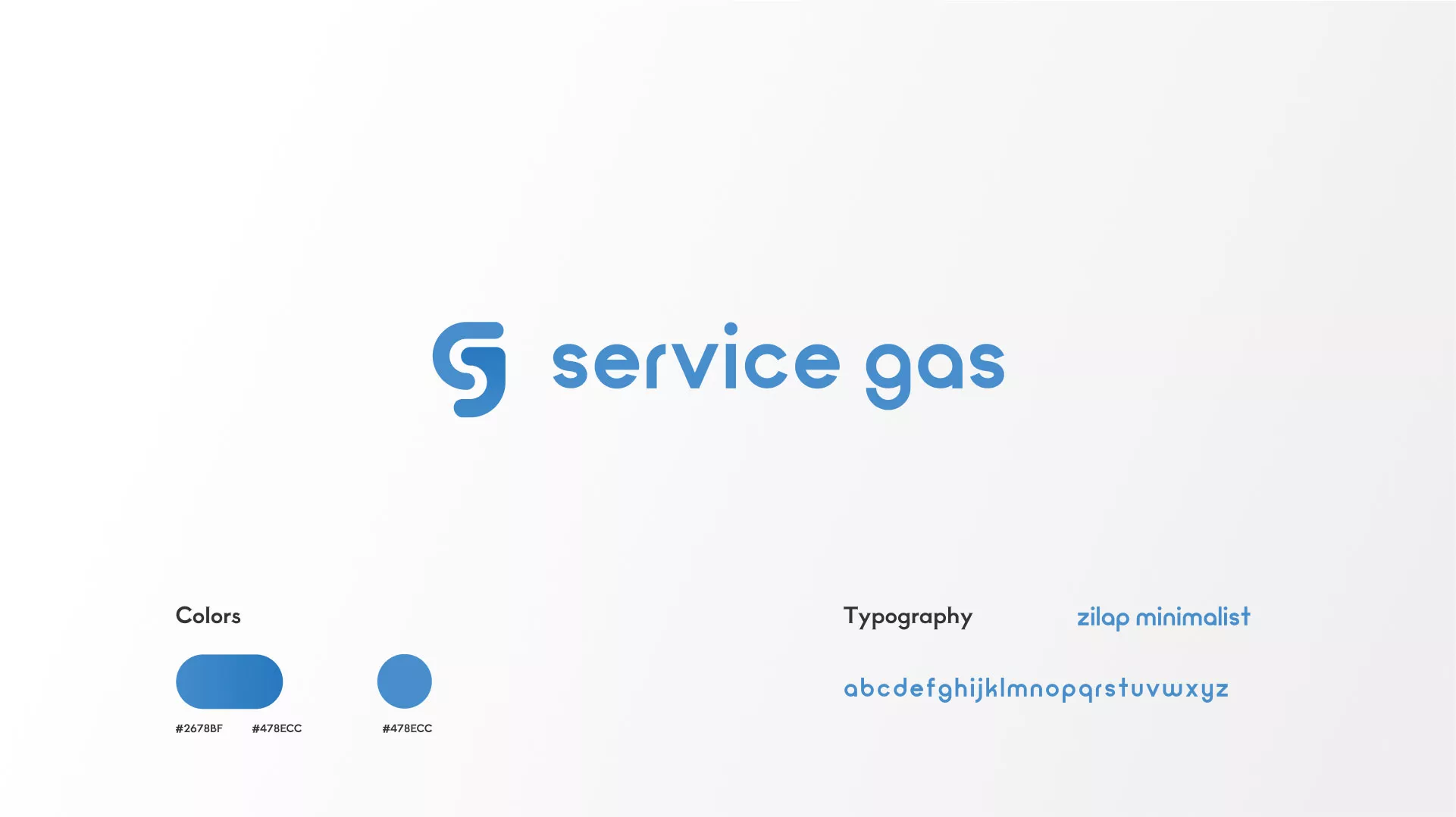 Разработка логотипа газовой компании «Сервис газ» в Туле